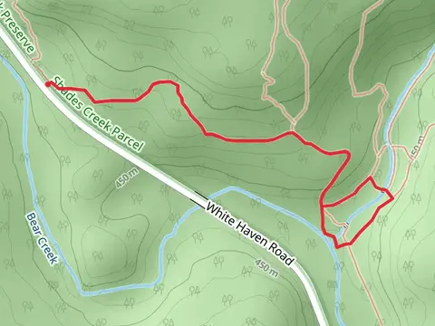 Bear and Shades Creek via Purple Trail