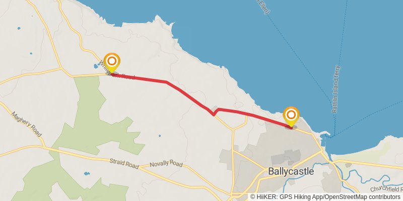 Slí Cholmcille stage 19 Map