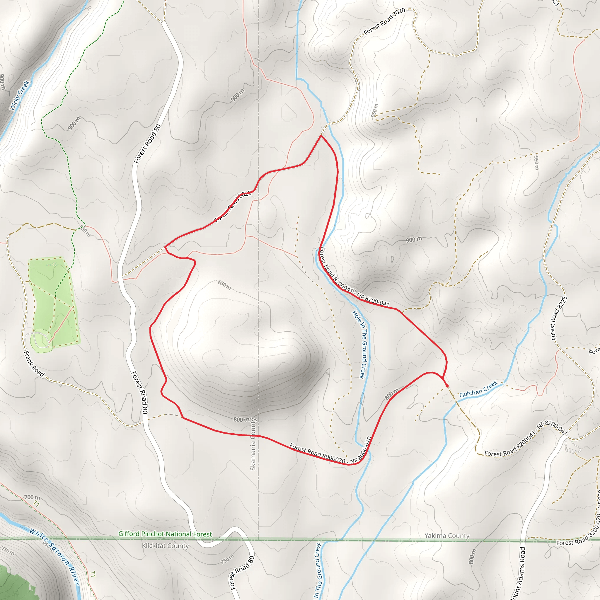 Big Tree Xe Loop mobile static map