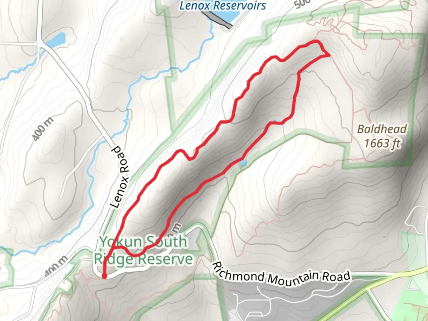 An image depicting the trail Burbank Loop Trail and its surrounding area.