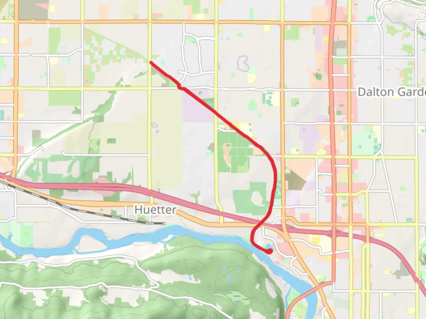 An image depicting the trail North Idaho Centennial and Prairie Trail and its surrounding area.