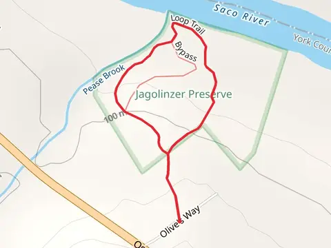 Saco River from Olive's Way