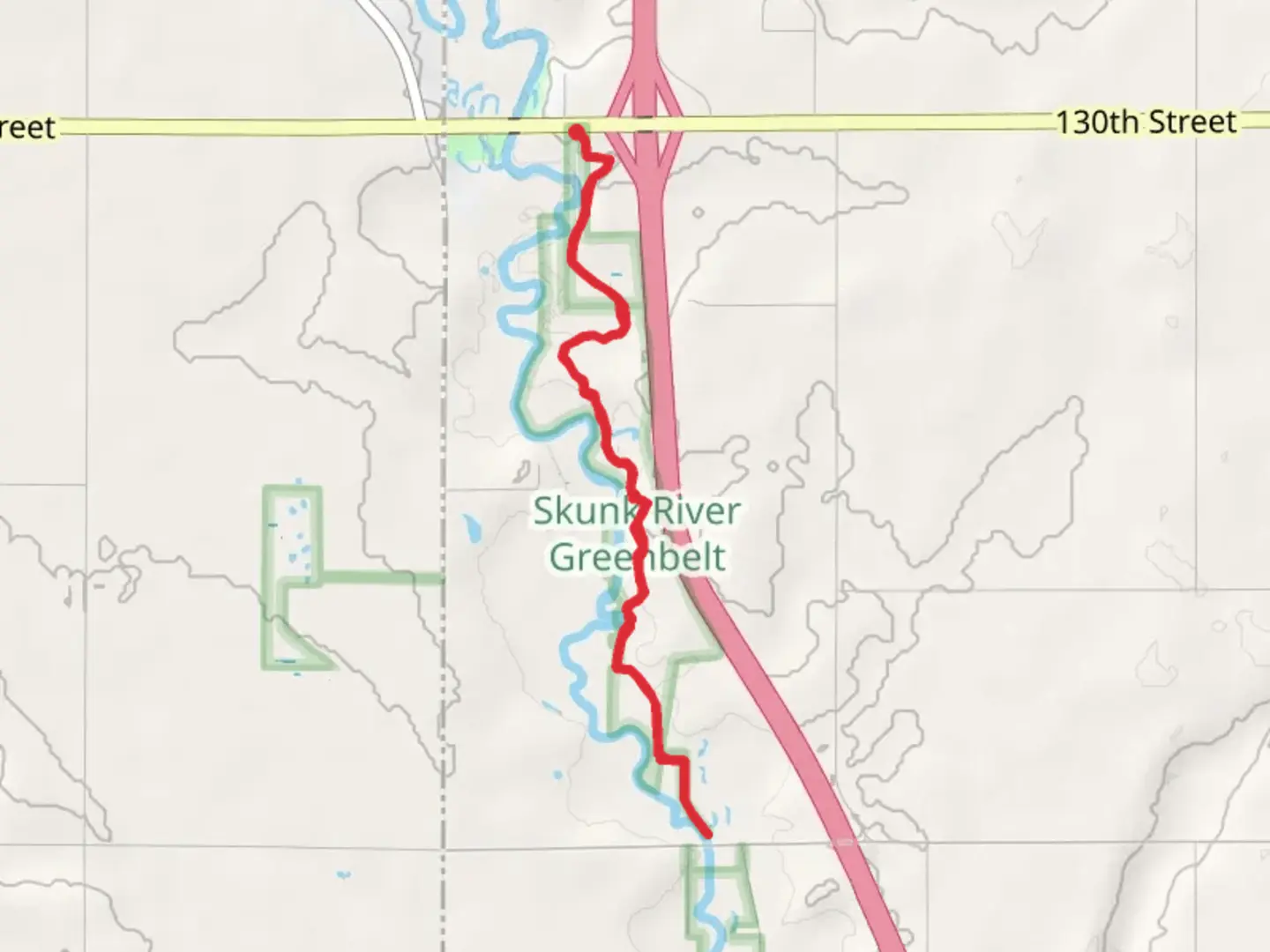 An image depicting the trail Anderson Park Walk and its surrounding area.