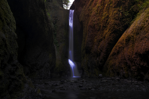 Triple and Oneonta Falls via Oneonta Trail