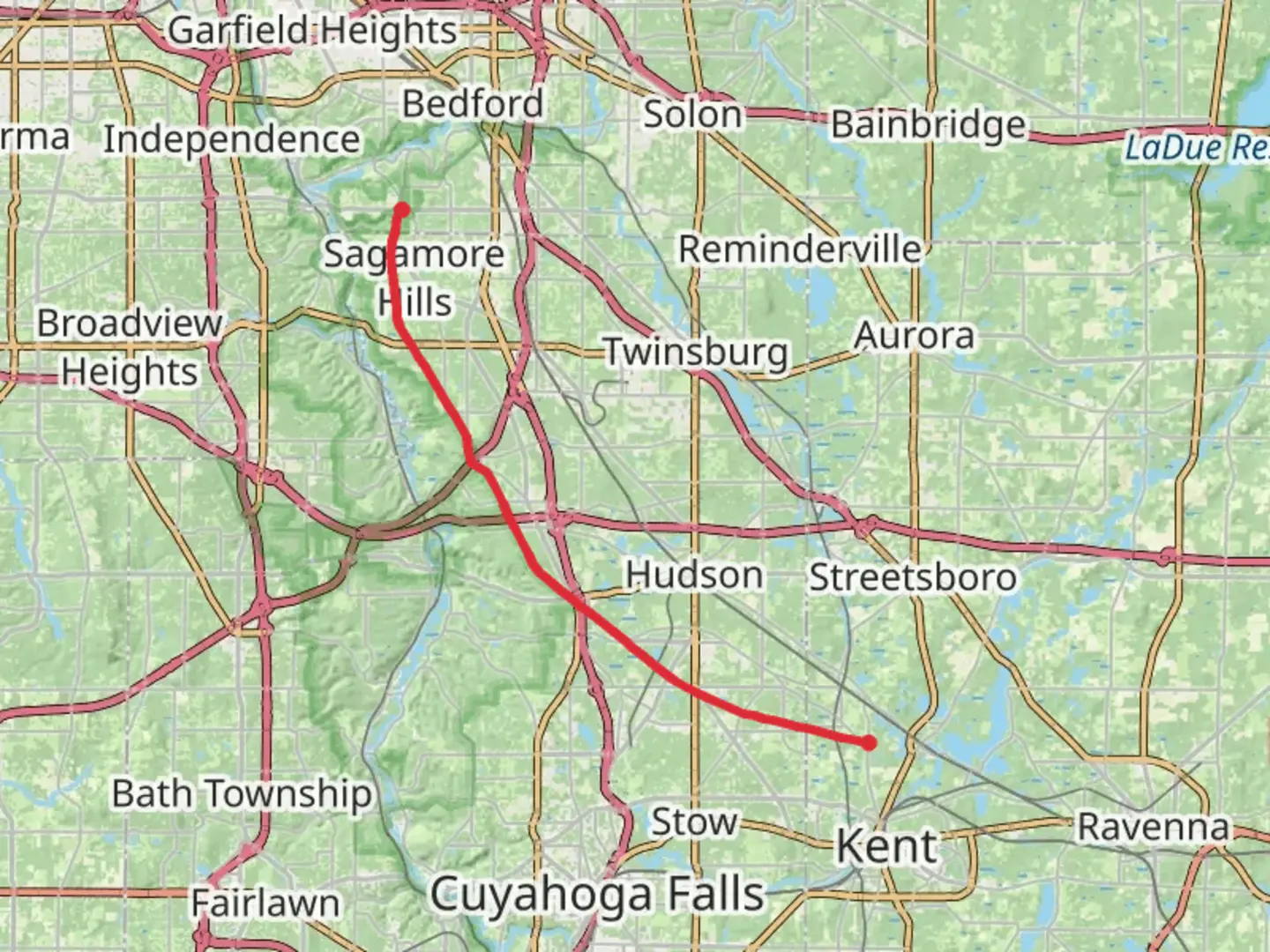 An image depicting the trail Alexander Road Hike Trail and its surrounding area.