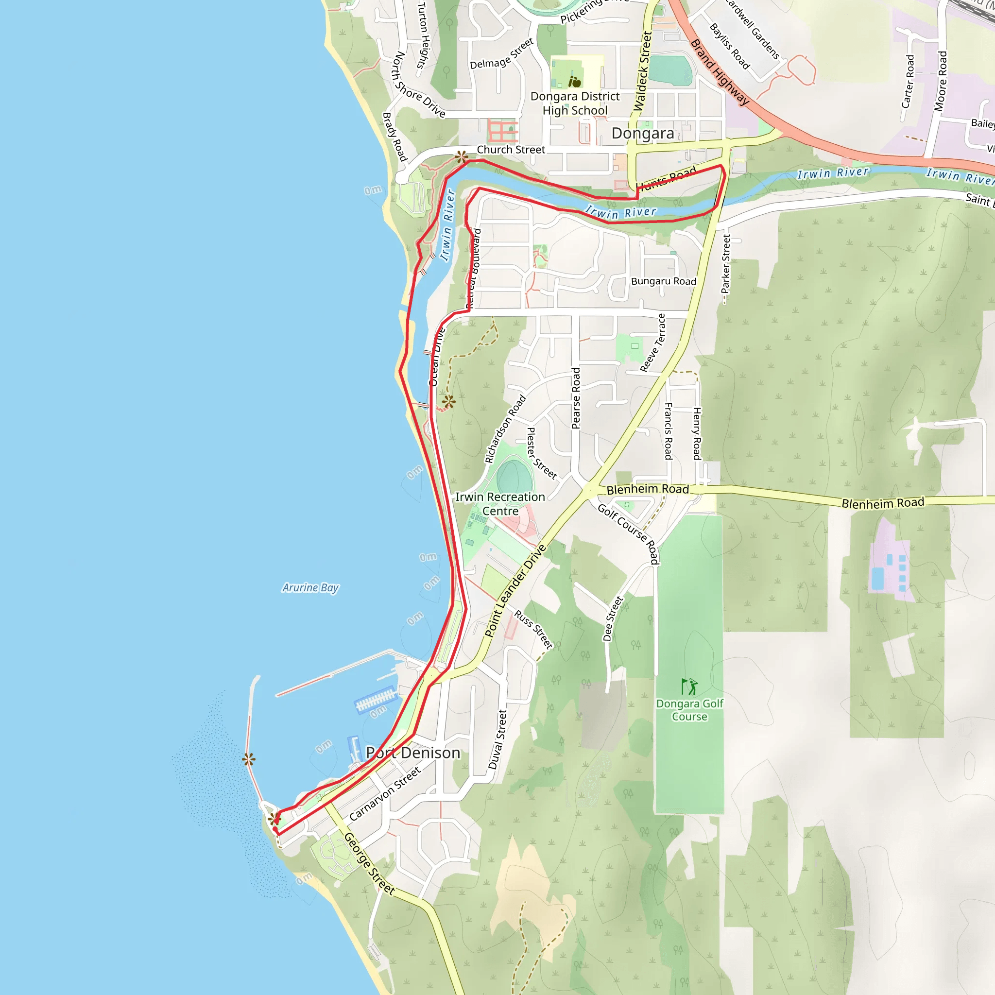 Thungara Trail 6 - Lookouts mobile static map