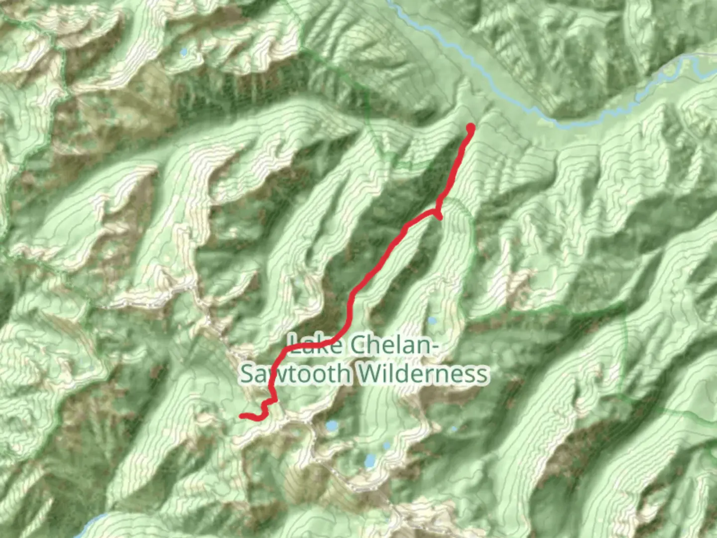 An image depicting the trail Eagle Pass via Eagle Creek Trail and its surrounding area.