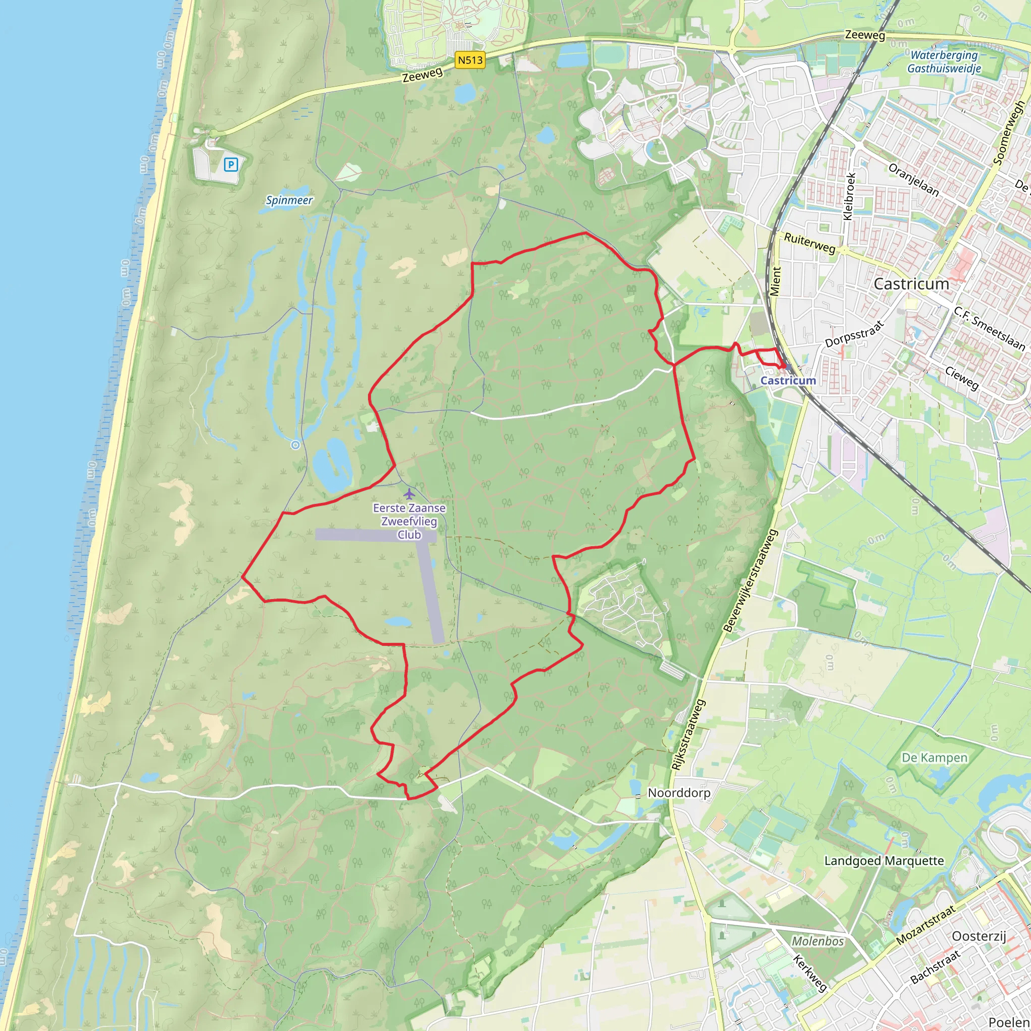 Russenbergen, Kruisberg and De Brabantse Landbouw Loop mobile static map
