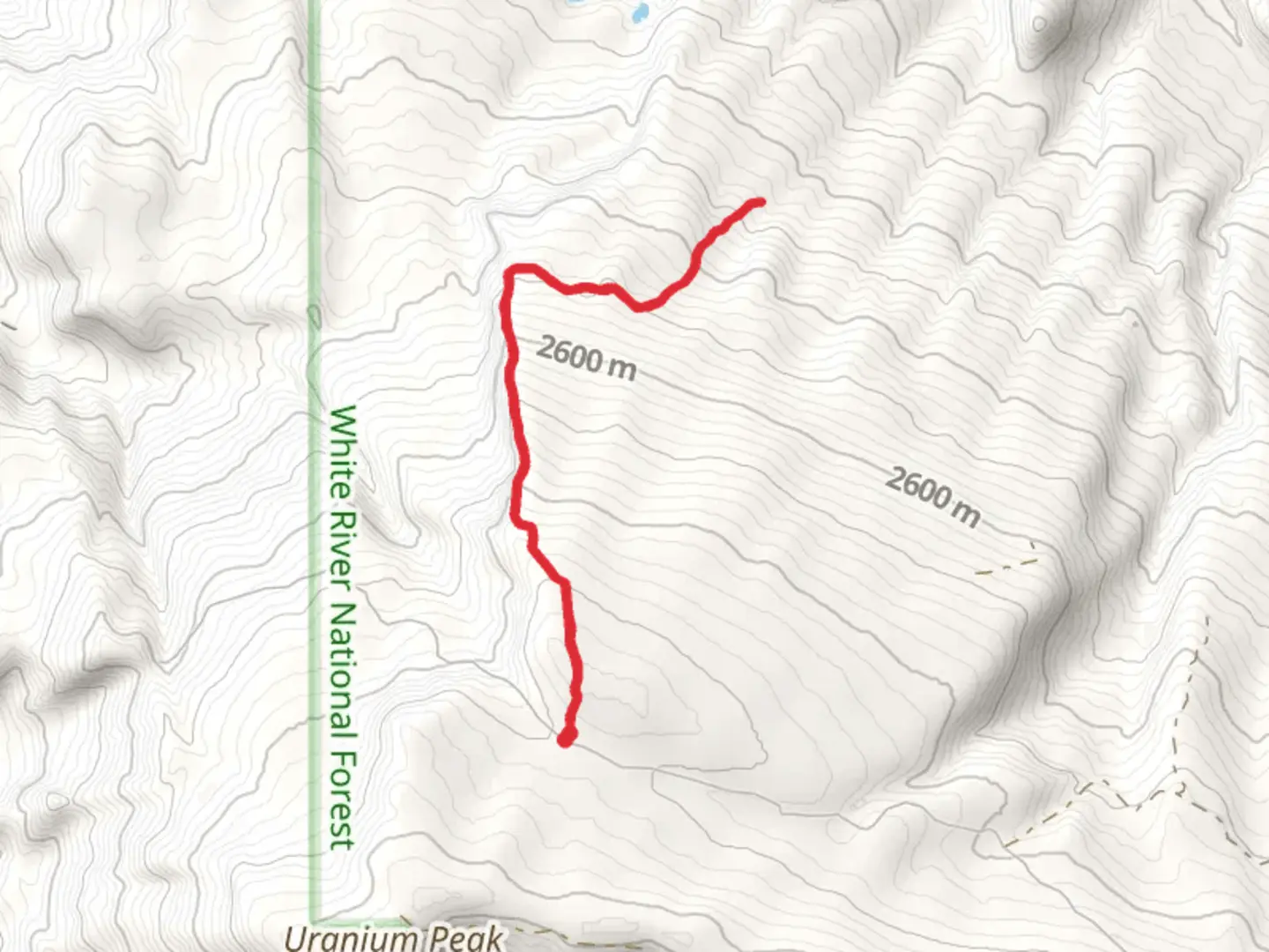 An image depicting the trail Yellowjacket Rim Trail and its surrounding area.