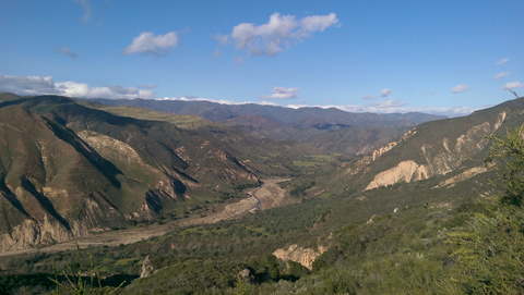 An image depicting the trail Sisquoc River Trail and its surrounding area.