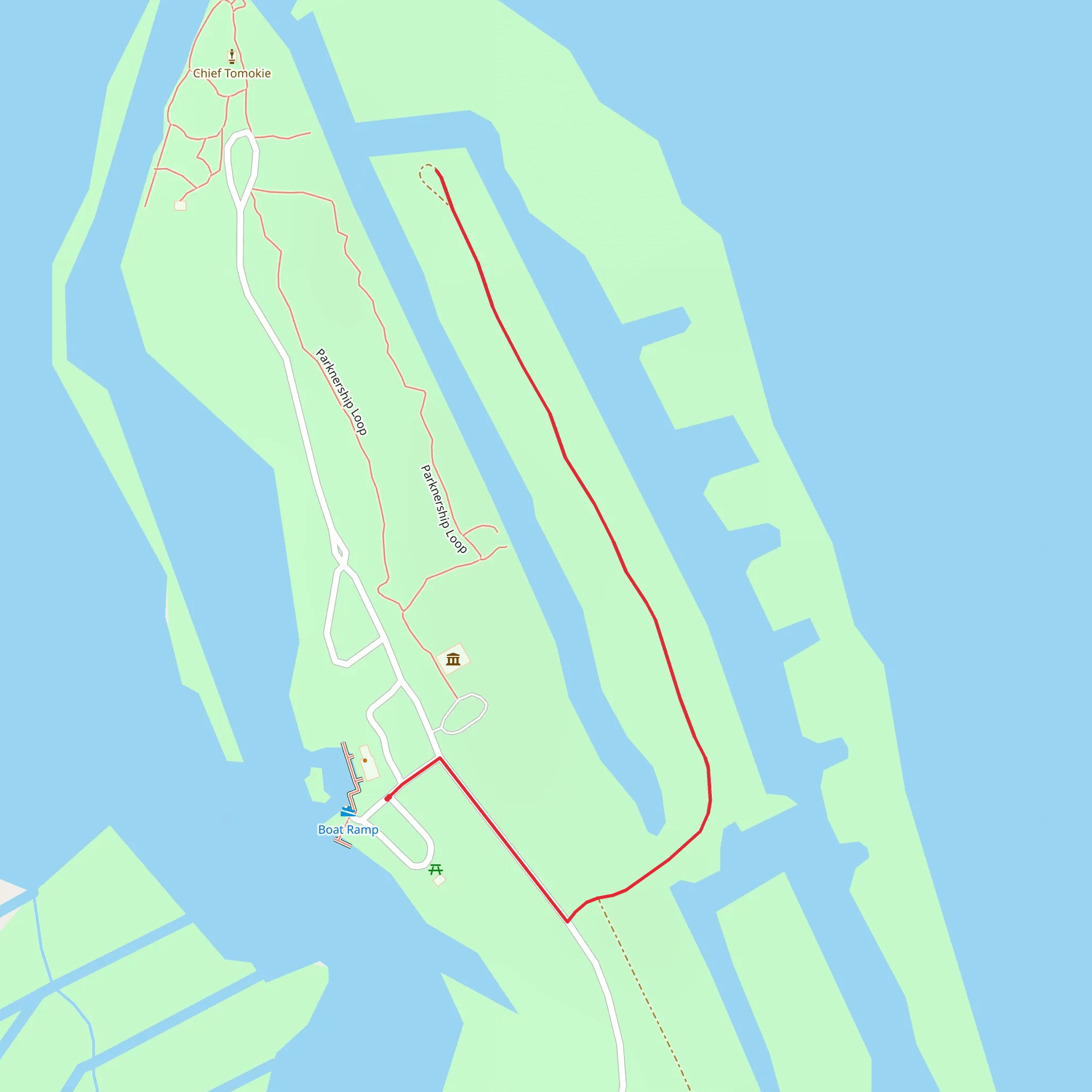 Parknership mobile static map
