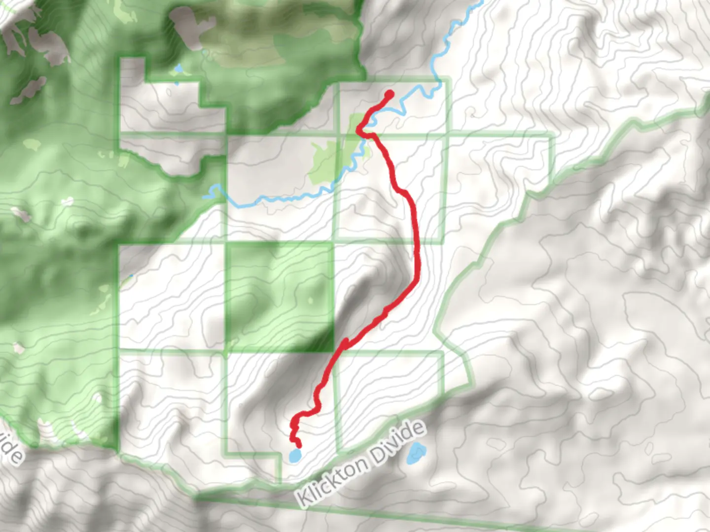 An image depicting the trail Ten Day Creek to Cirque Lake via South Fork Tieton Trail and its surrounding area.