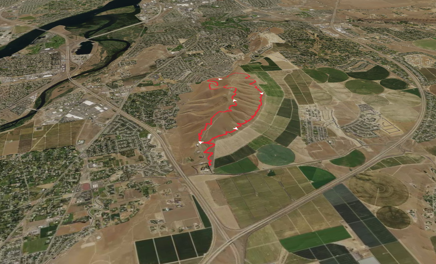 Badger Mountain via Skyline Trail and Langdon Trail