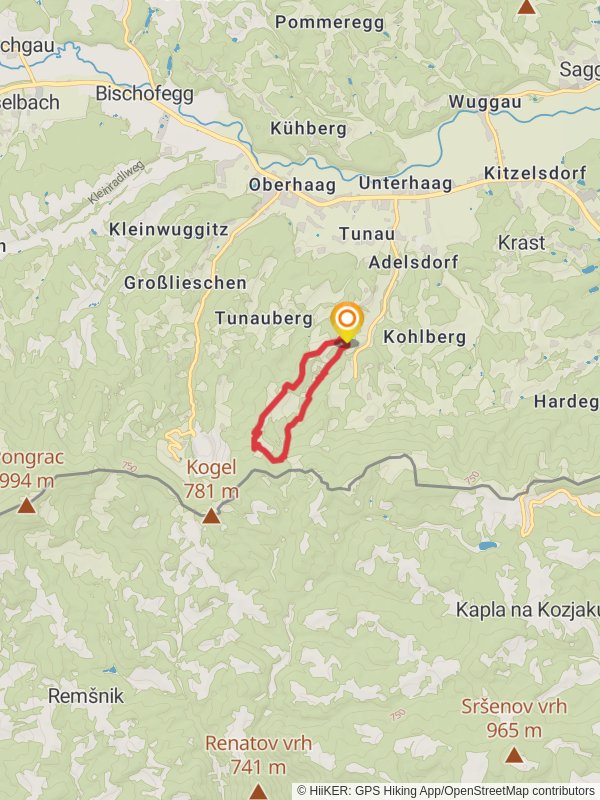 Altenbachklamm - Gorge Walk mobile static map