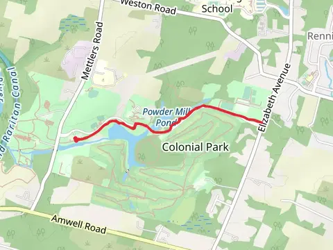 Colonial Drive Walk along