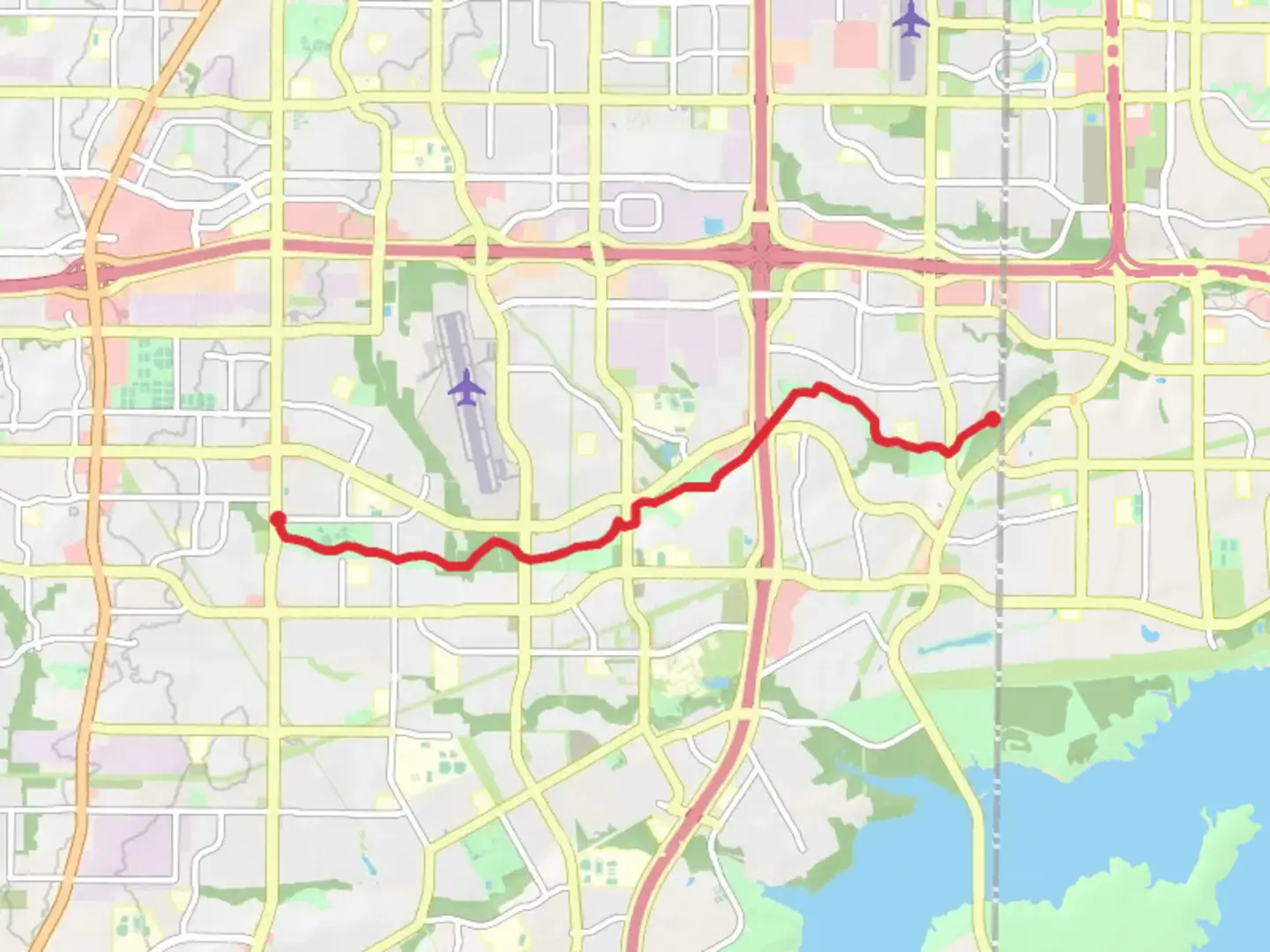 An image depicting the trail Walk along South Fork Fish Creek and its surrounding area.