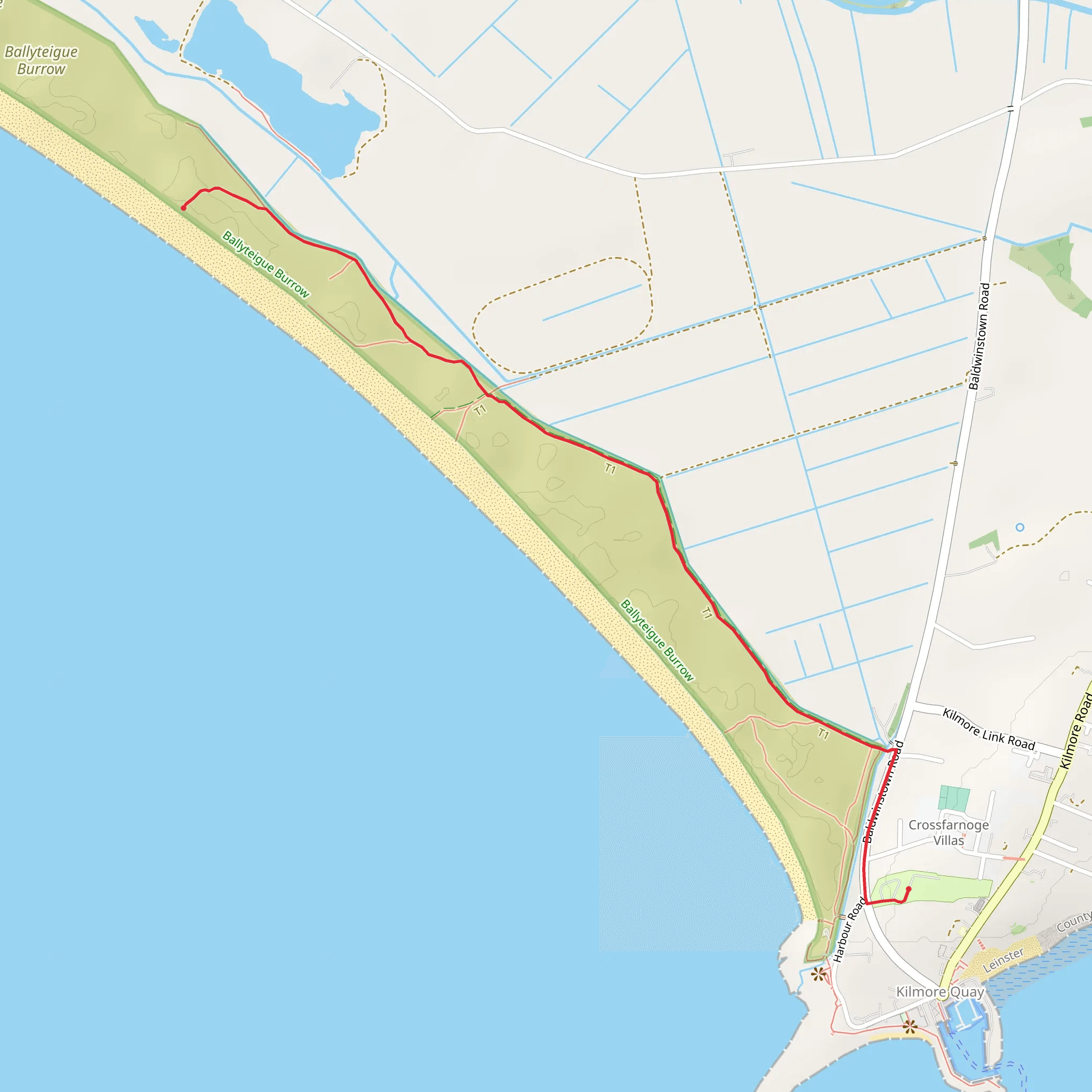 Kilmore Quay Trail Run mobile static map