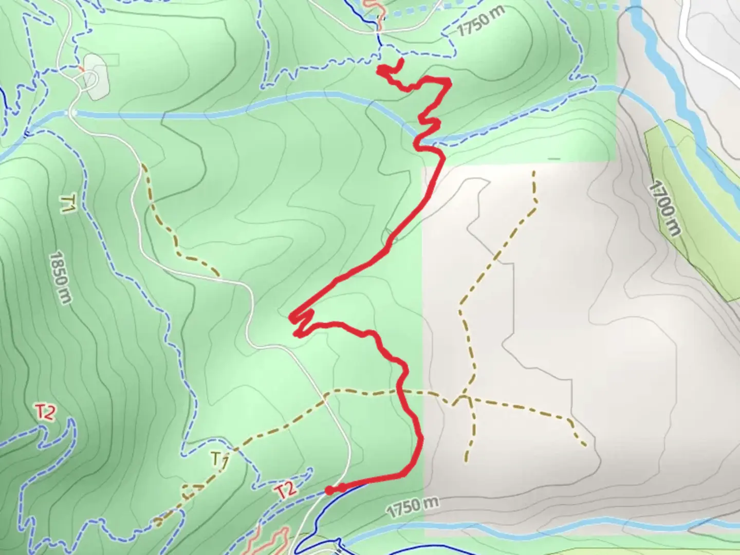 An image depicting the trail Cinch Trail and its surrounding area.