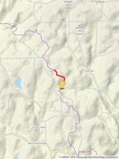 Mud Pond Trail from Cooper School House Road