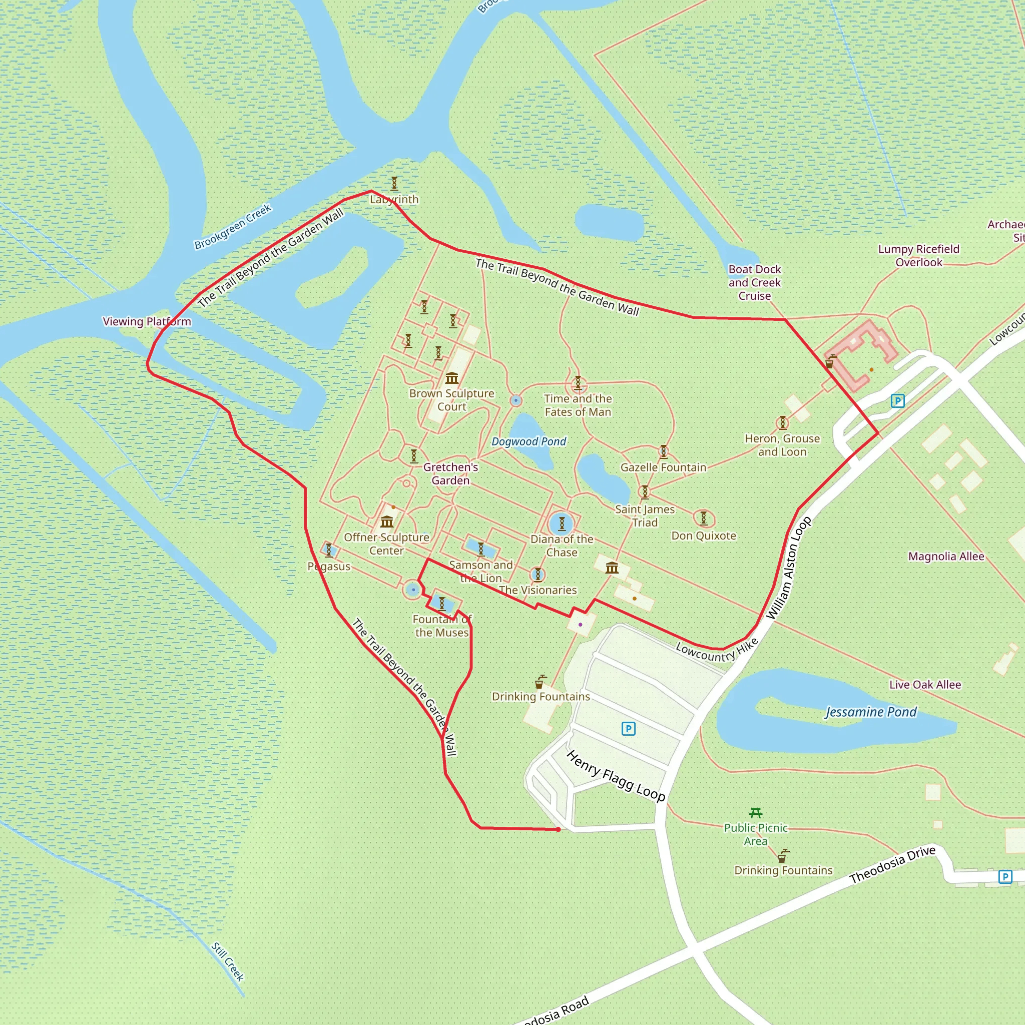 The Trail Beyond the Garden Wall mobile static map