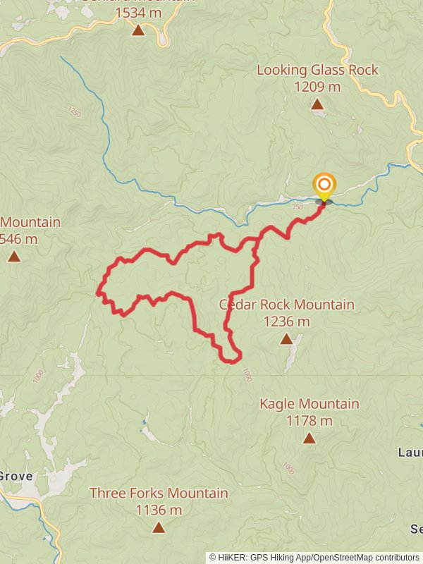 Cat Gap, Butter Gap and Long Branch Loop Trail