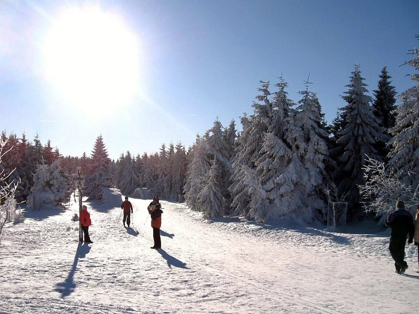 An image depicting the trail Rosenkopf via Porta and its surrounding area.