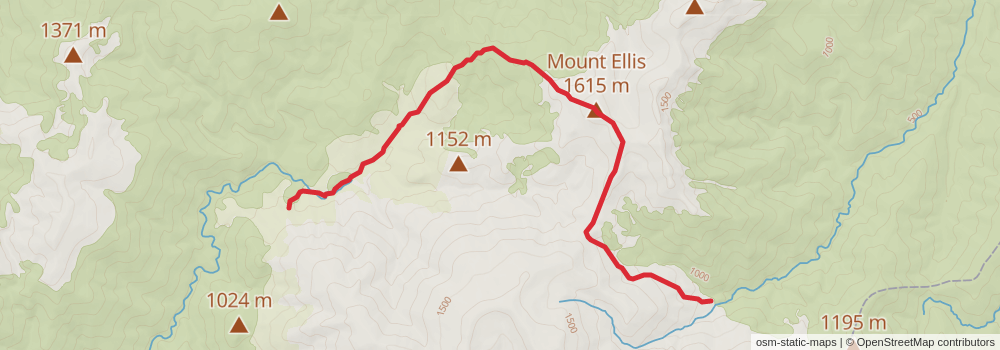 Te Araroa Trail stage 113 Map