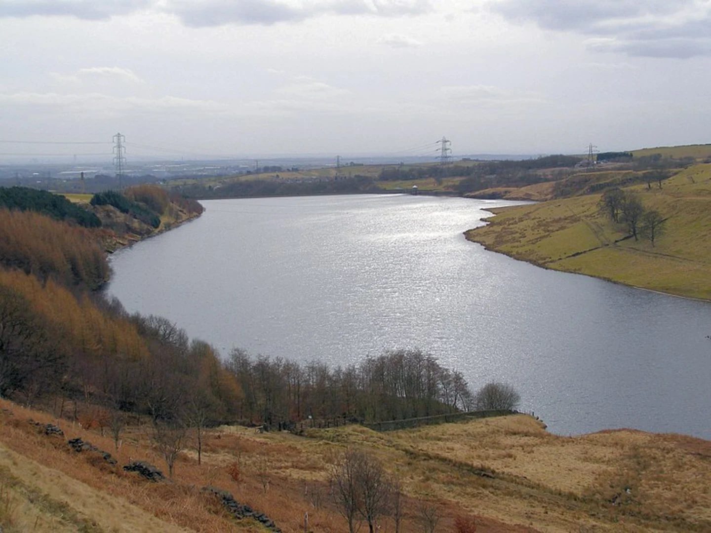 An image depicting the trail Greenbooth Reservoir Loop and its surrounding area.