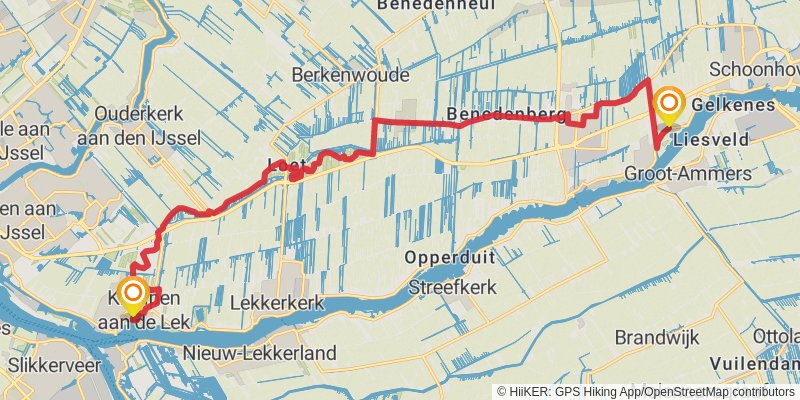Oeverloperpad stage 5 Map