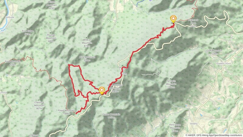 Appalachian and Apple Orchard Falls Trail