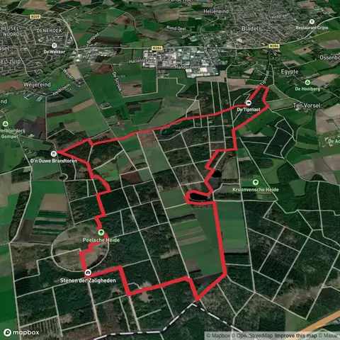 t Neerven, Kroonvensche Heide and Peelsche Heide Loop