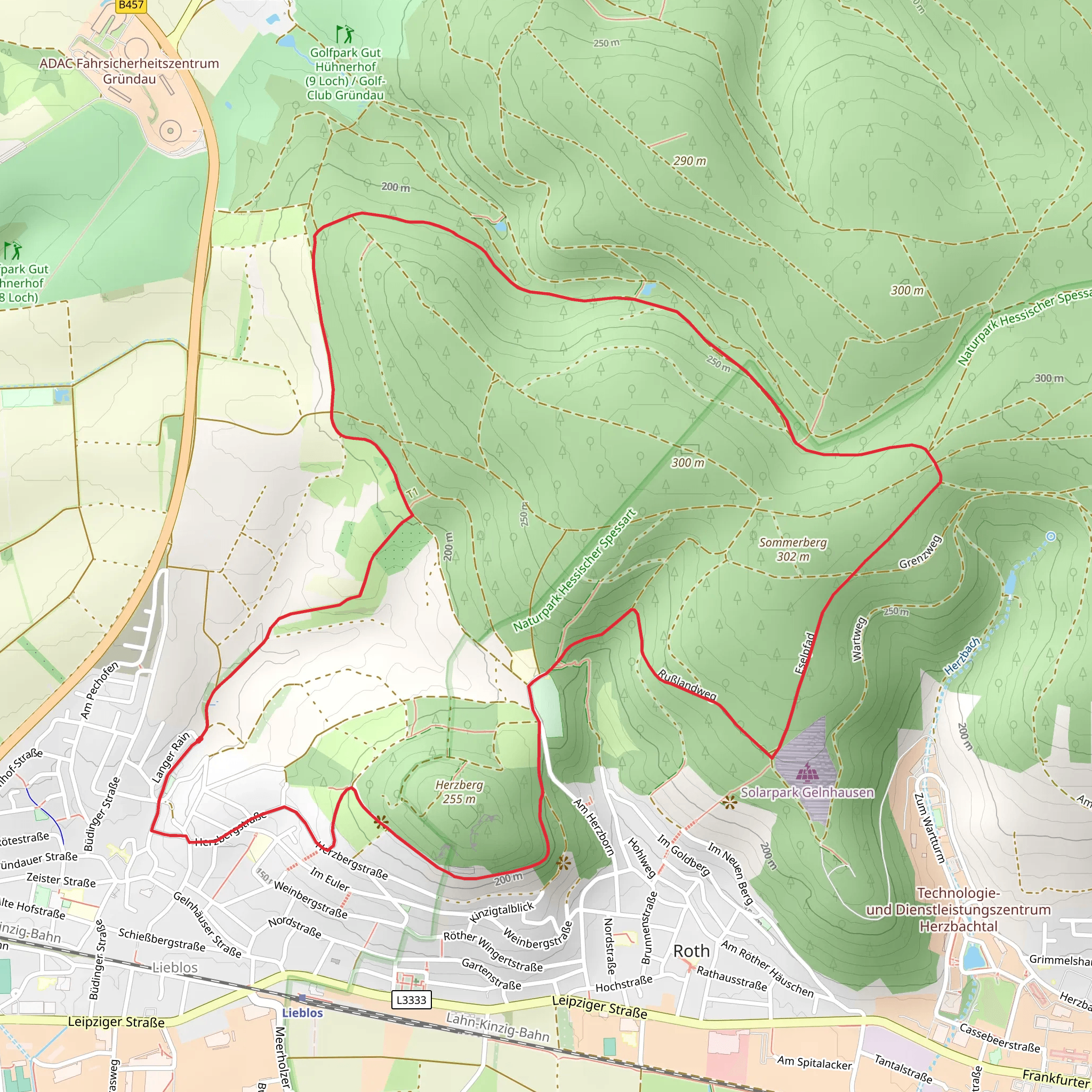 Rußlandweg Loop mobile static map