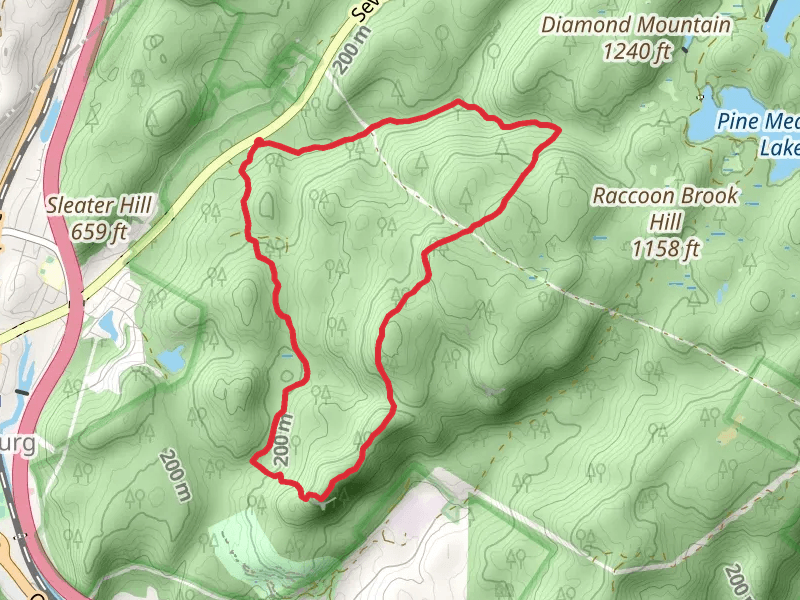 Seven Hills Trail and Stony Brook Trail Loop