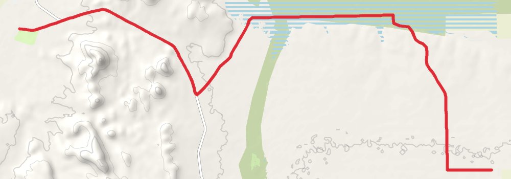 American Perimeter Trail - Southwest Primary stage 14 Map