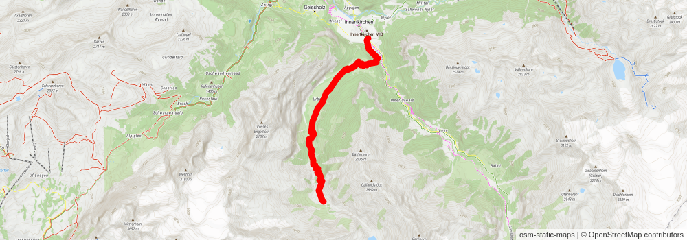 Dossen Hut stage 2 Map