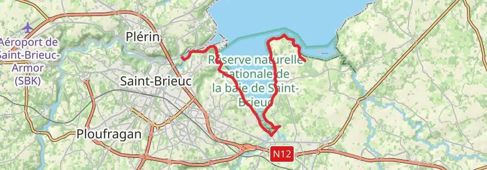 GR 34 stage 14 Map