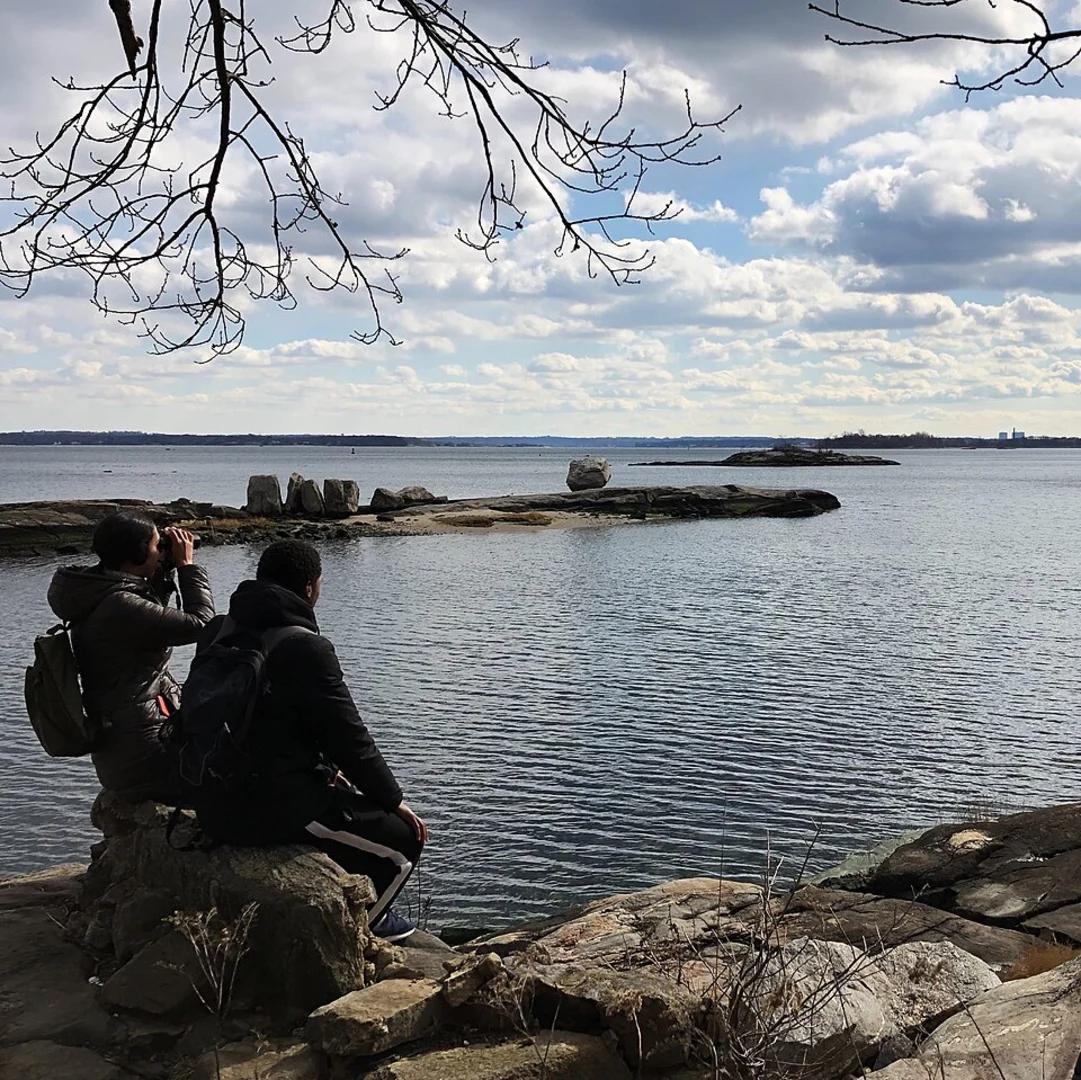 An image depicting the trail Pelham Bay Park Loop and its surrounding area.
