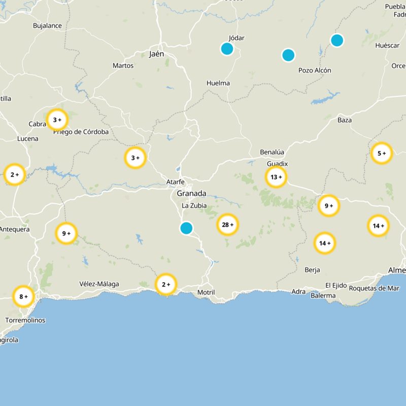 Comarca de la Vega de Granada Static Map