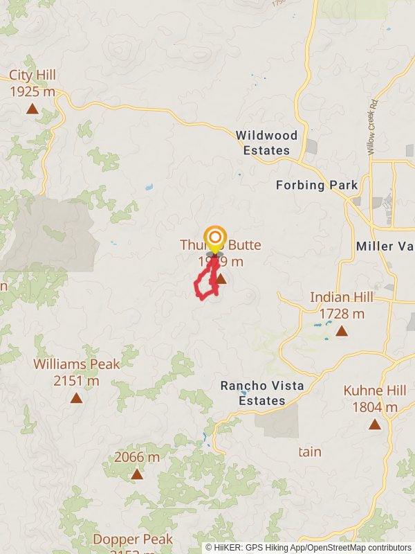 Thumb Butte Road Loop