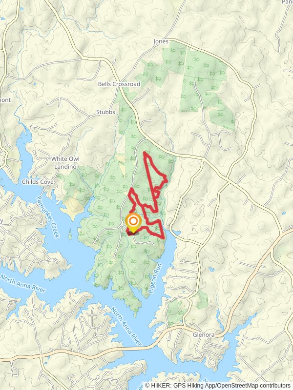 Mill Pond, Gold Hill and Sawtooth Loop Trail