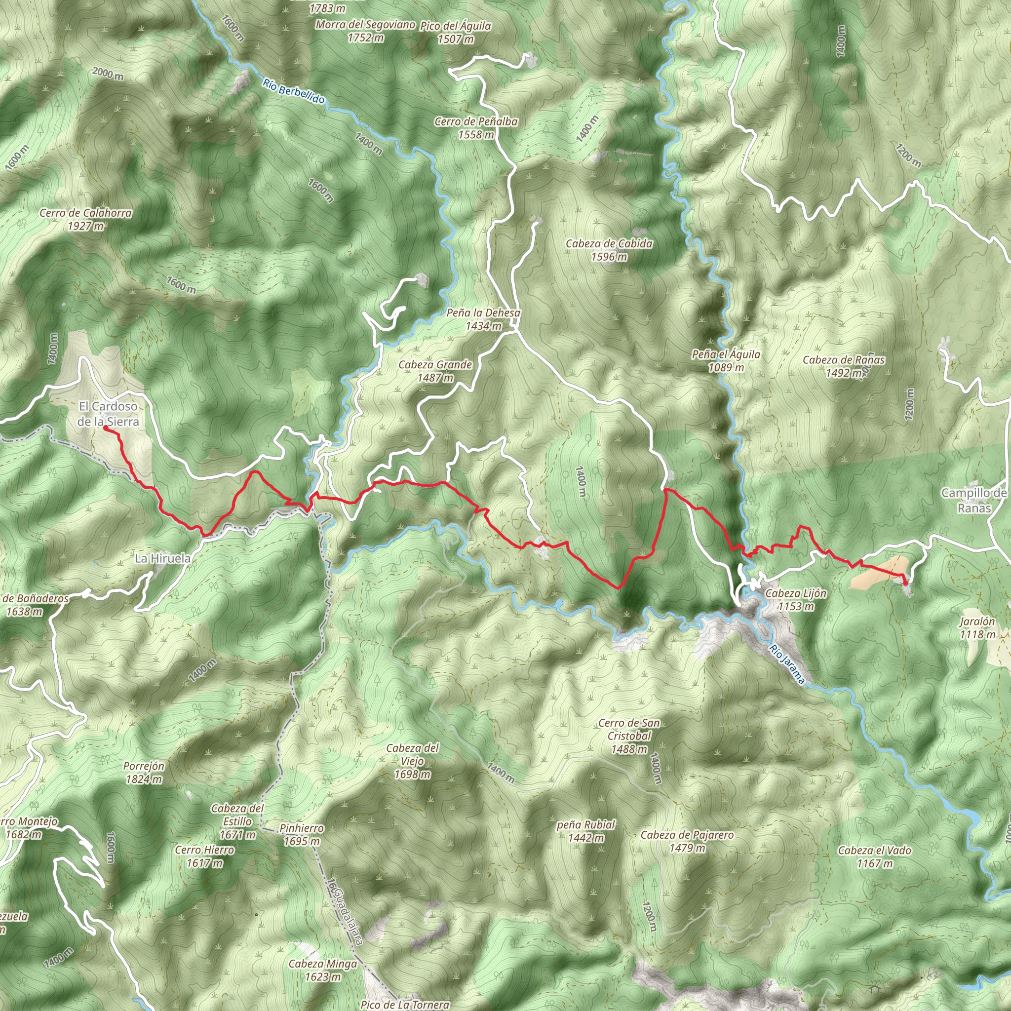Jarama Ravine PR GU 4 mobile static map