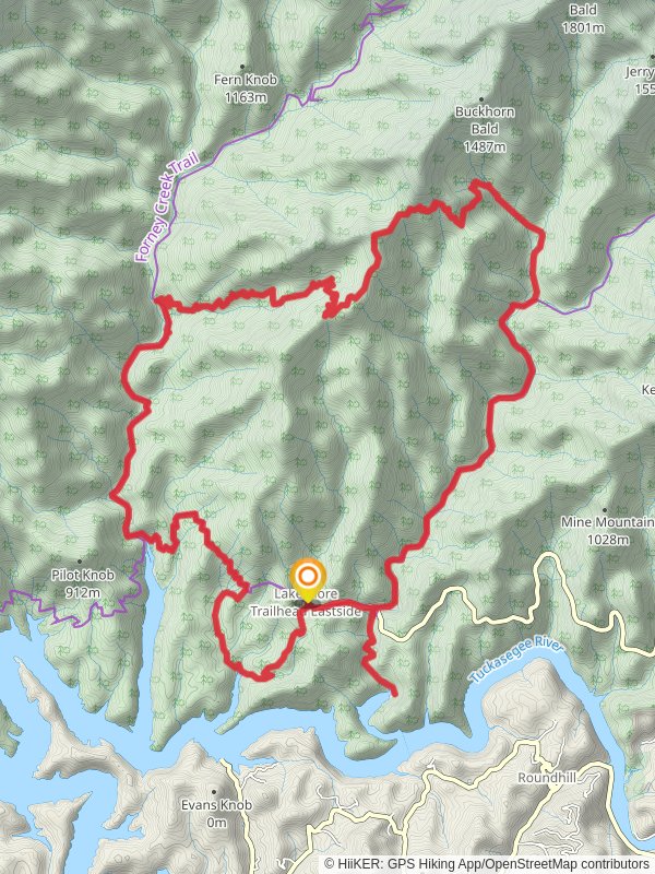 Tunnel Bypass, Goldmine, Springhouse Branch and Noland Creek Loop Trail
