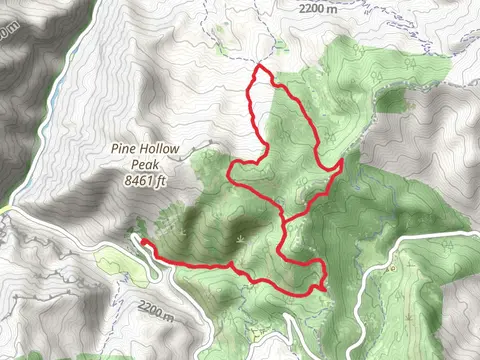 Mud Springs Trail and Tibble Fork Trail
