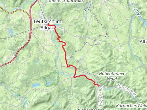 Schmidsfelden to Leutkirch Walk