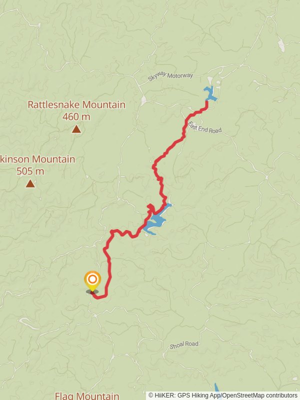 Coleman Lake via Pinhoti Trail