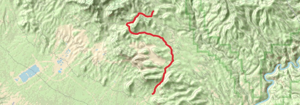 American Perimeter Trail - Southwest Primary stage 42 Map