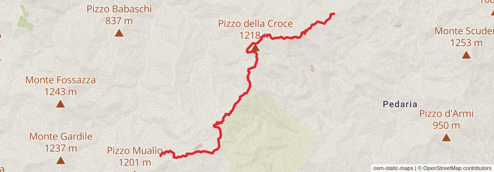 Sentiero Italia - Sicily Section stage 5 Map