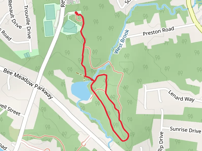 Yellow Loop Trail - Old Troy Park