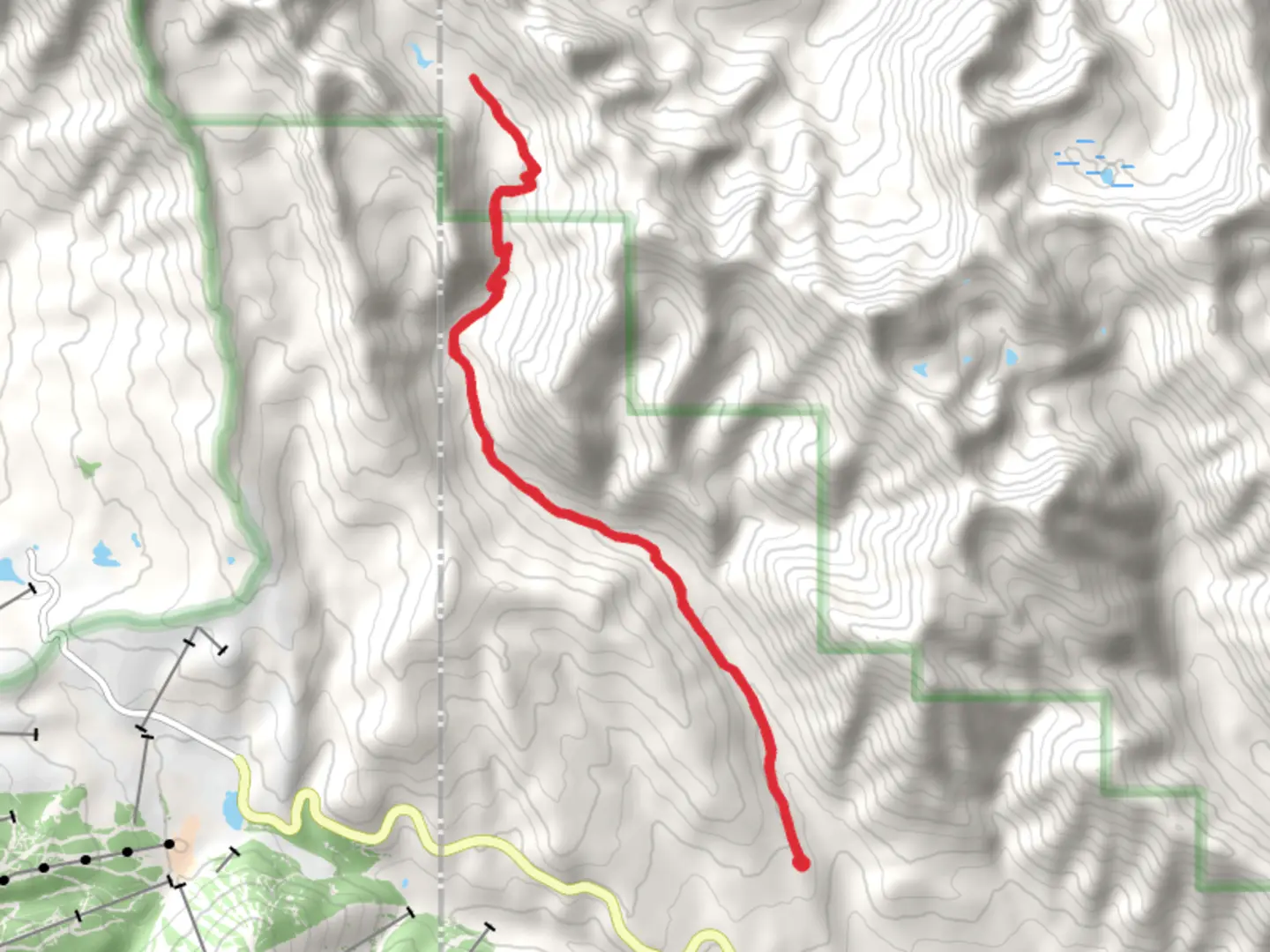 An image depicting the trail North Fork West Fork Gallatin River Short Walk and its surrounding area.