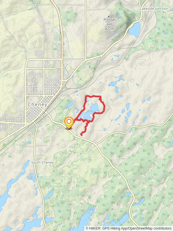 Cheney Wetland Loop Trail